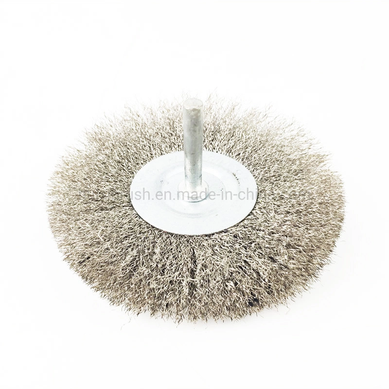 Power Cleaning Tool Brass/Copper Steel Wire Wheel Brush