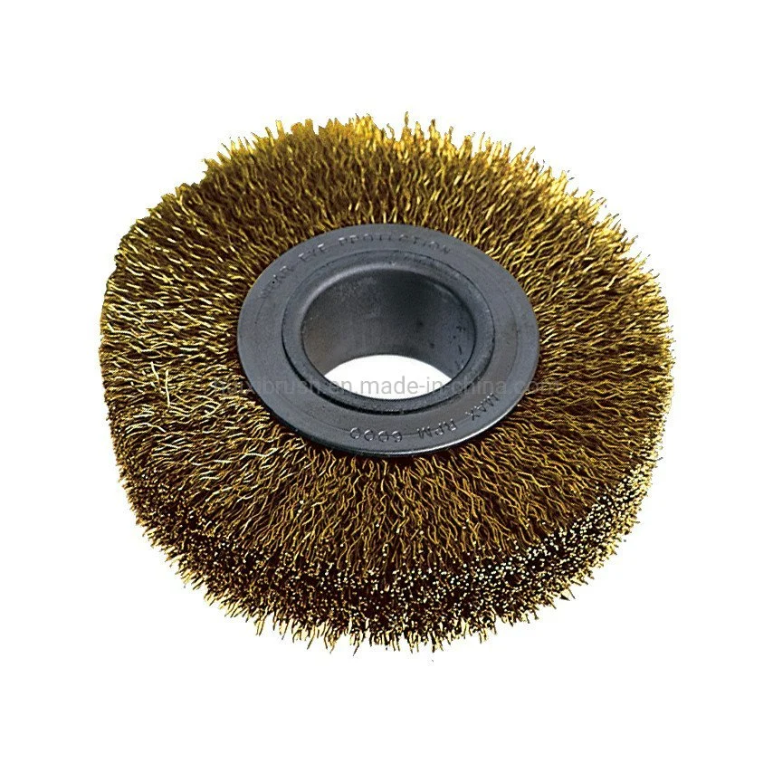 Metal Polishing Durable Rotary Brass Wheel Brush