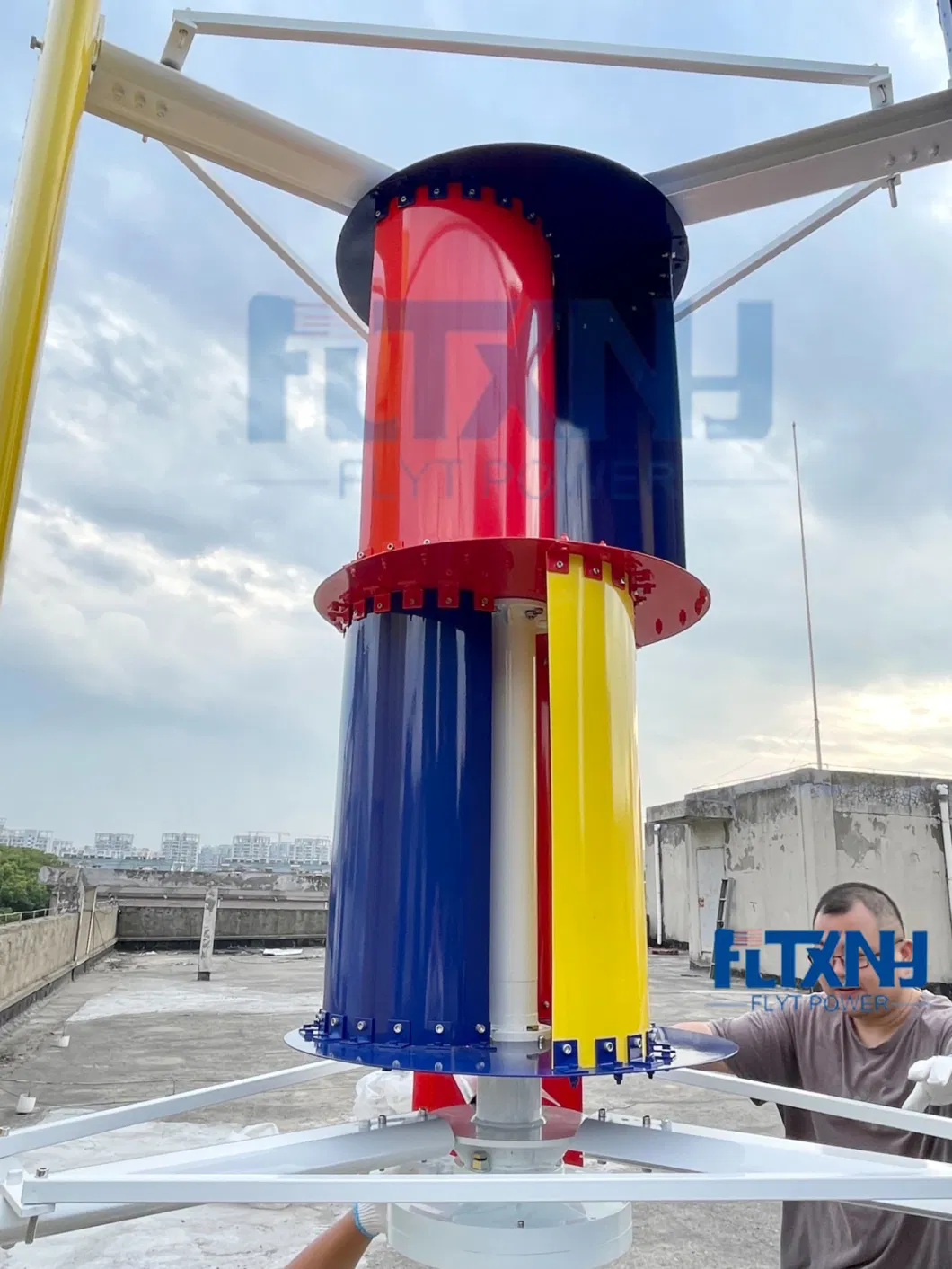 Vertical Axis Wind Turbine 1000W 2000W 3000W 5000W 10kw 20kw High Efficiency Wind Generator Marine