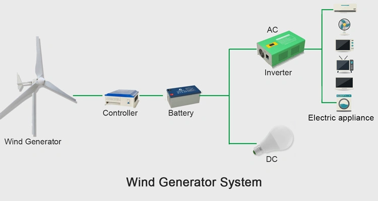 10 Years Warranty 30kw Wind Turbine Generator for Marine Ship or Home Use